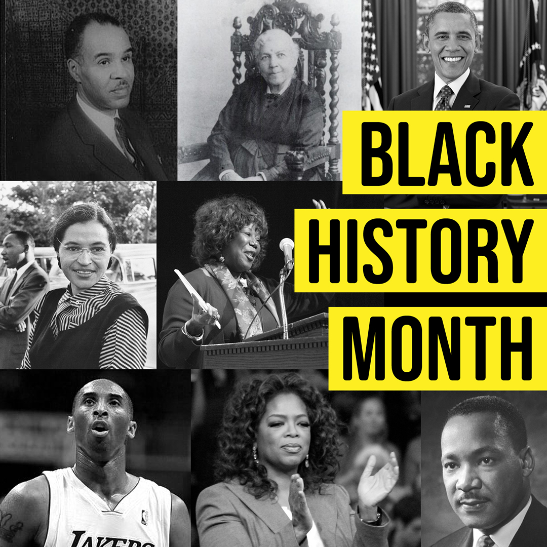 black history month collage
